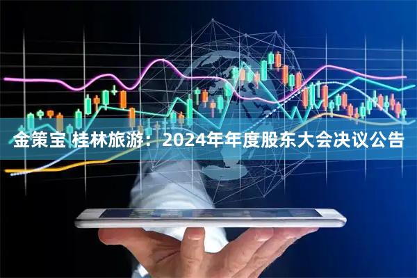 金策宝 桂林旅游：2024年年度股东大会决议公告